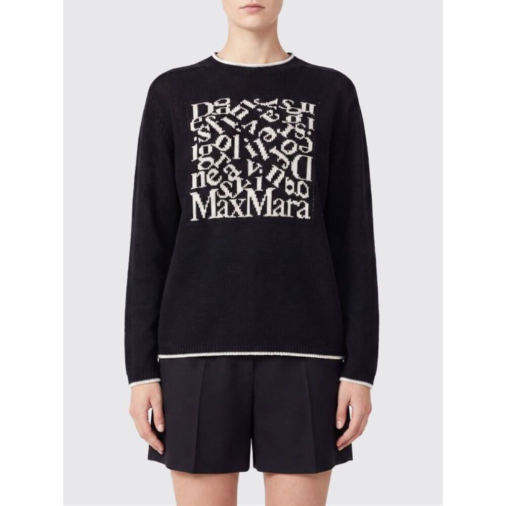 'S Max Mara Sweater Woman Black